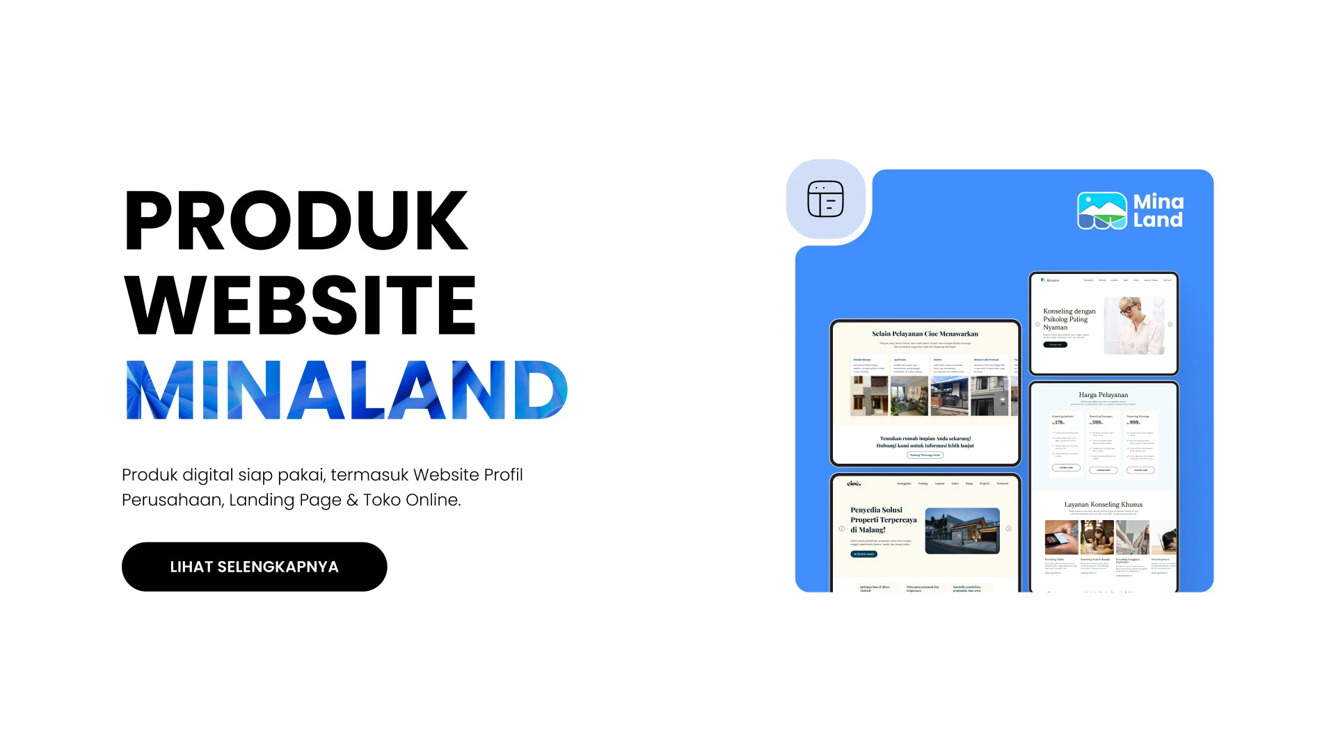 Produk Web - Minaland