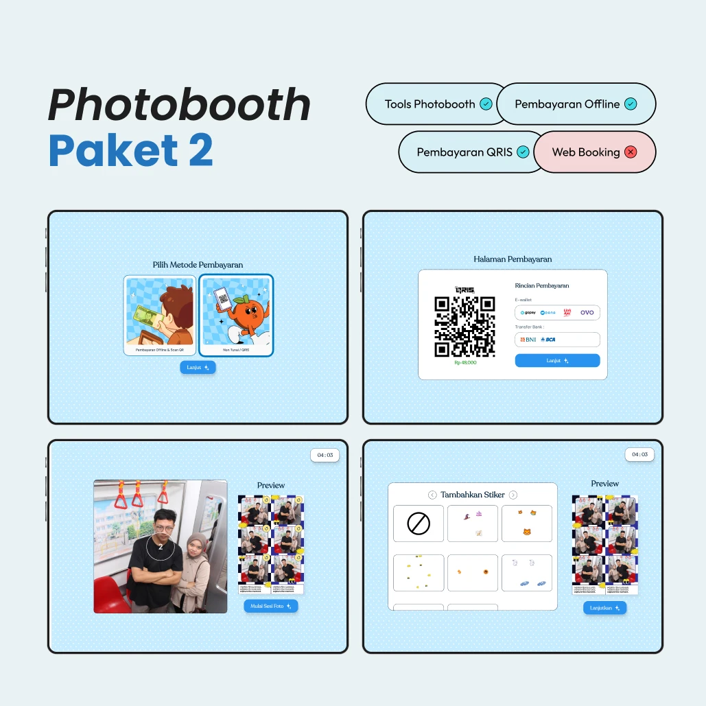 Website Photobooth - Paket 2